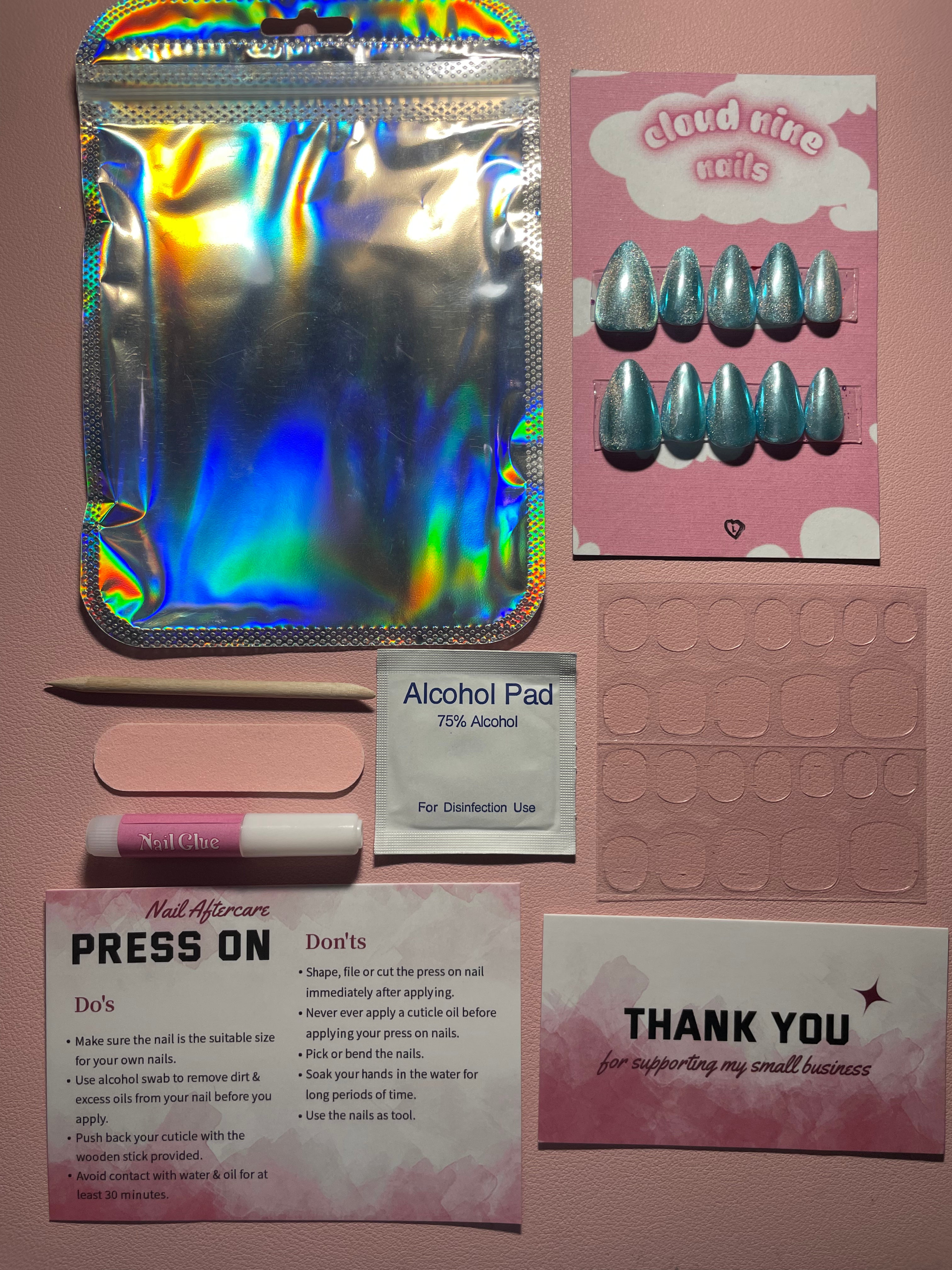 Sleek Cloud Nine Nail set